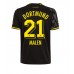Billige Borussia Dortmund Donyell Malen #21 Bortetrøye 2022-23 Kortermet